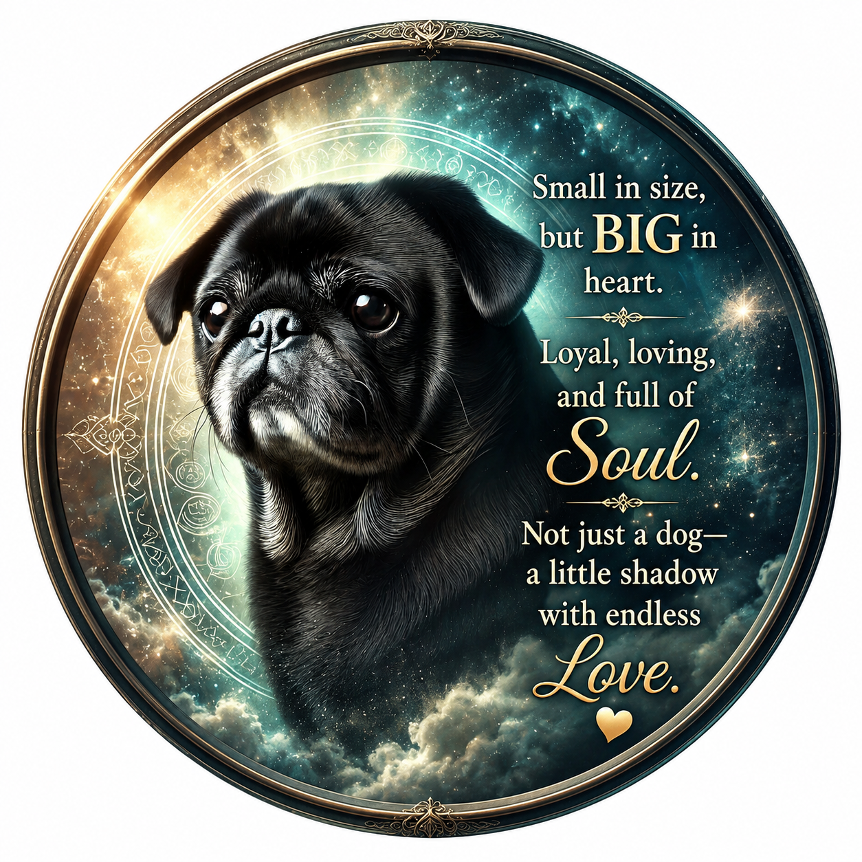 Pug - Black